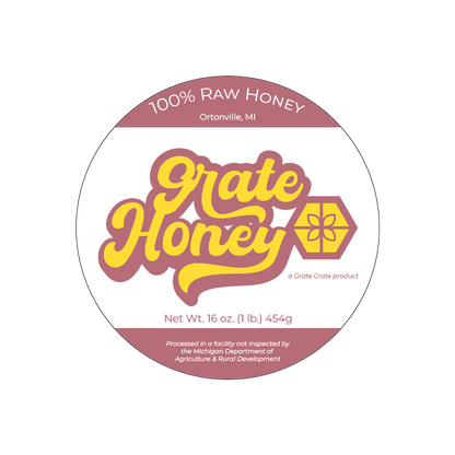 Grate Honey 16 oz